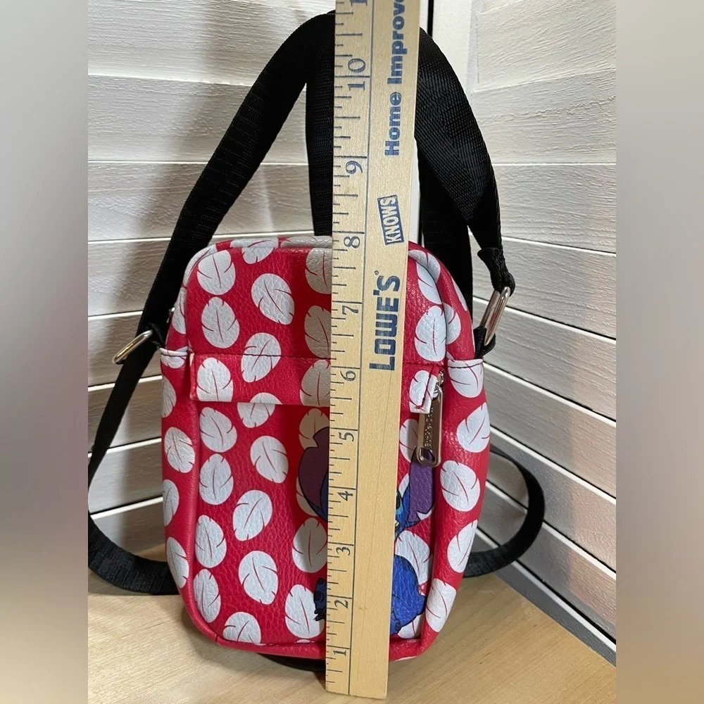 NWOT Buckle-Down Brand Disney Stitch Character Red and White Crossbody Bag